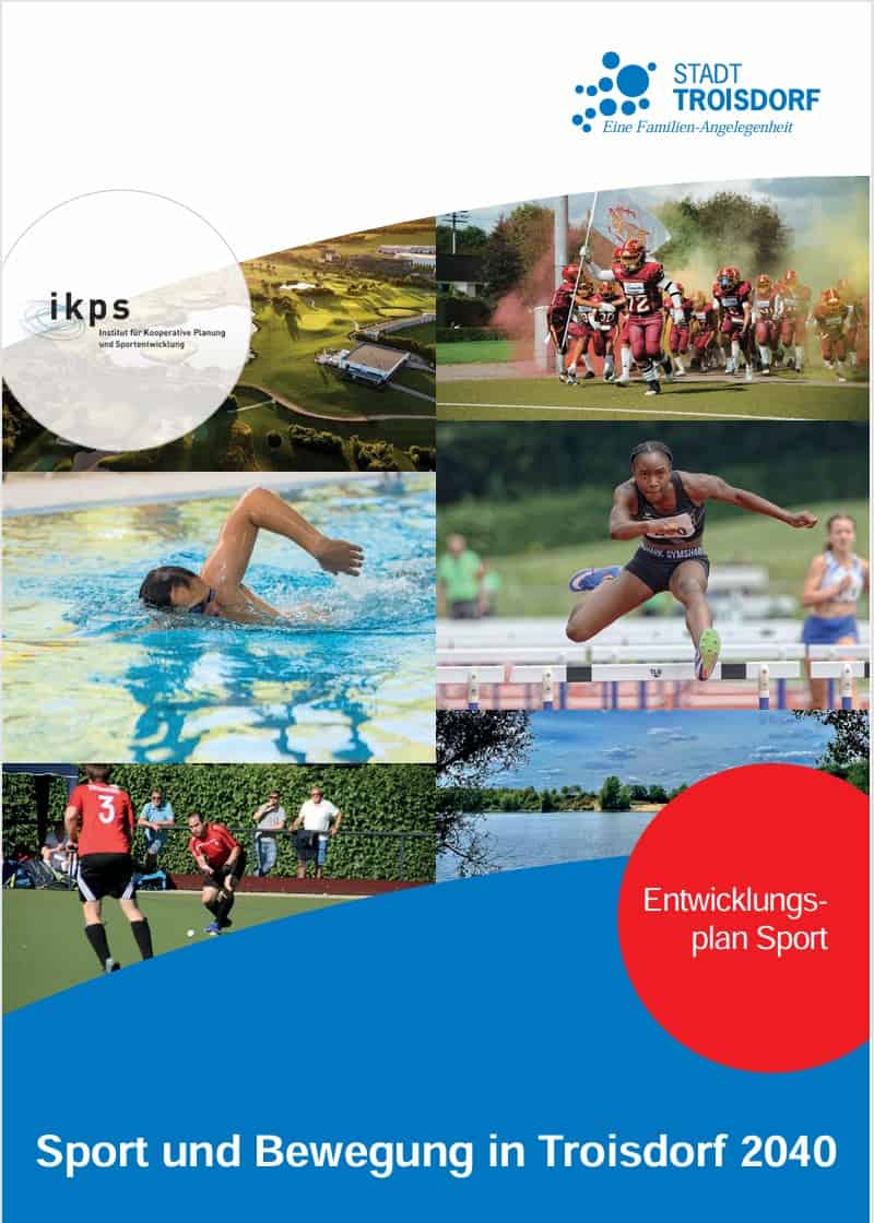 Sportentwicklungsplan der Stadt Troisdorf - Titelseite
