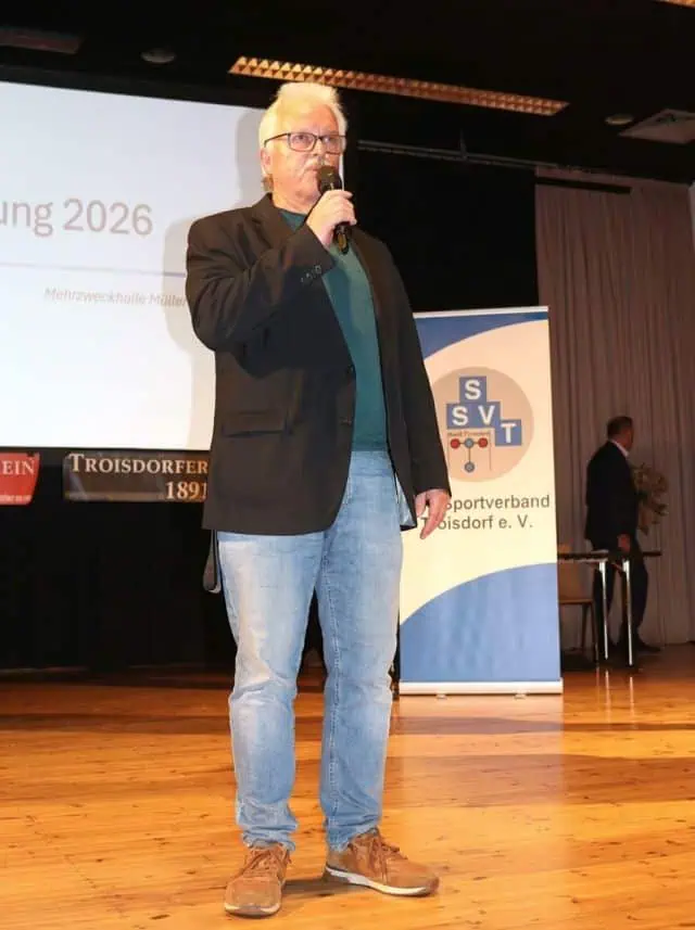 Ansprache Ralf Saborowski vom Stadtsportverband Troisdorf